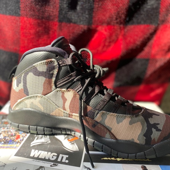 Jordan Other - Air Jordan Retro 10 camo